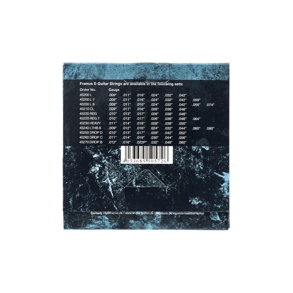 Framus Blue Label Strings Set 10