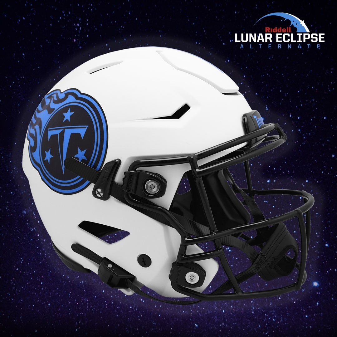 Tennessee Titans Lunar Eclipse NFL Speed Mini Helmet