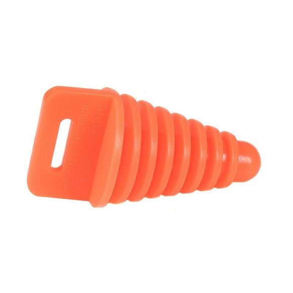 Bouchon d'échappement Motoblouz DIAMETRE 32-54 MM Universel - OrangeRef : KOR0148