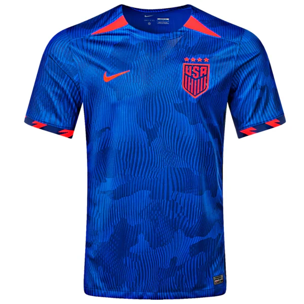Mens United States 4 Star Away Jersey 23/24 (Hyper Royal/Speed Red)