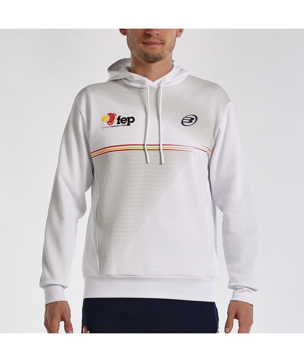 SWEATSHIRT BULLPADEL FORCA BLANCO