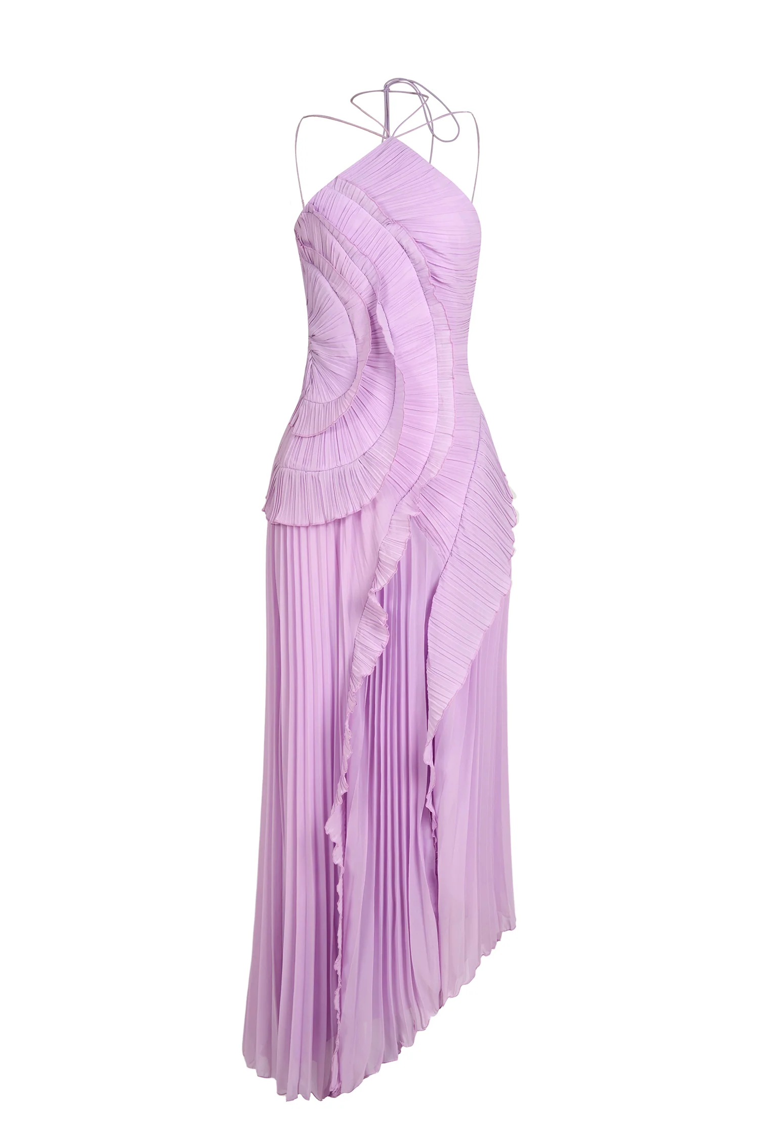 Aria Pleated Maxi Dress