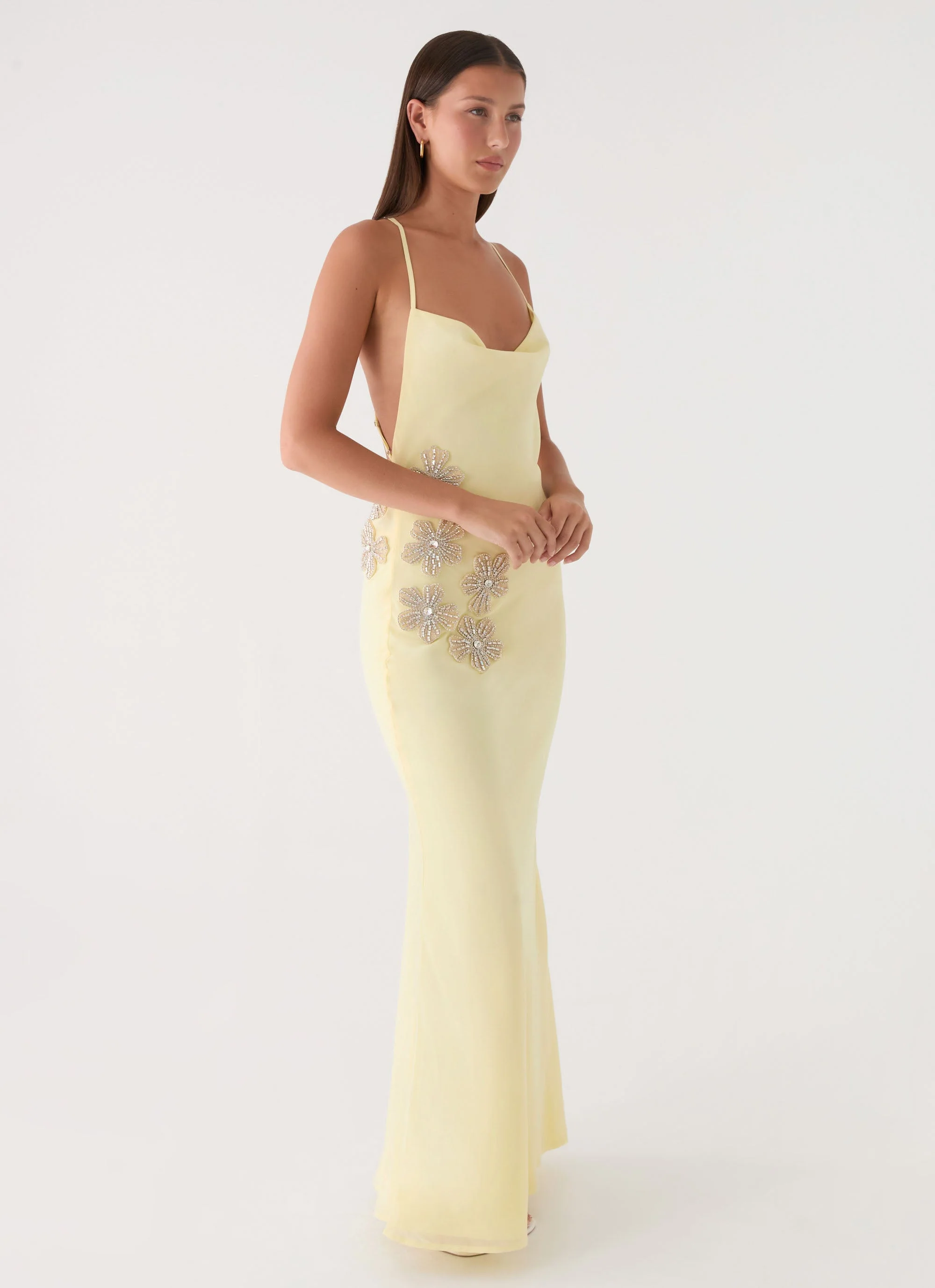 Joella Maxi Dress - Yellow