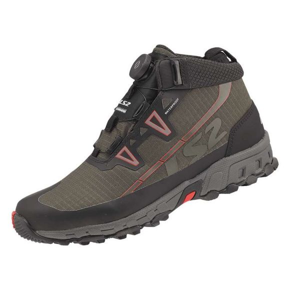 Ls2 Trekker Motorcycle Sneakers - GreenRef: LS1408