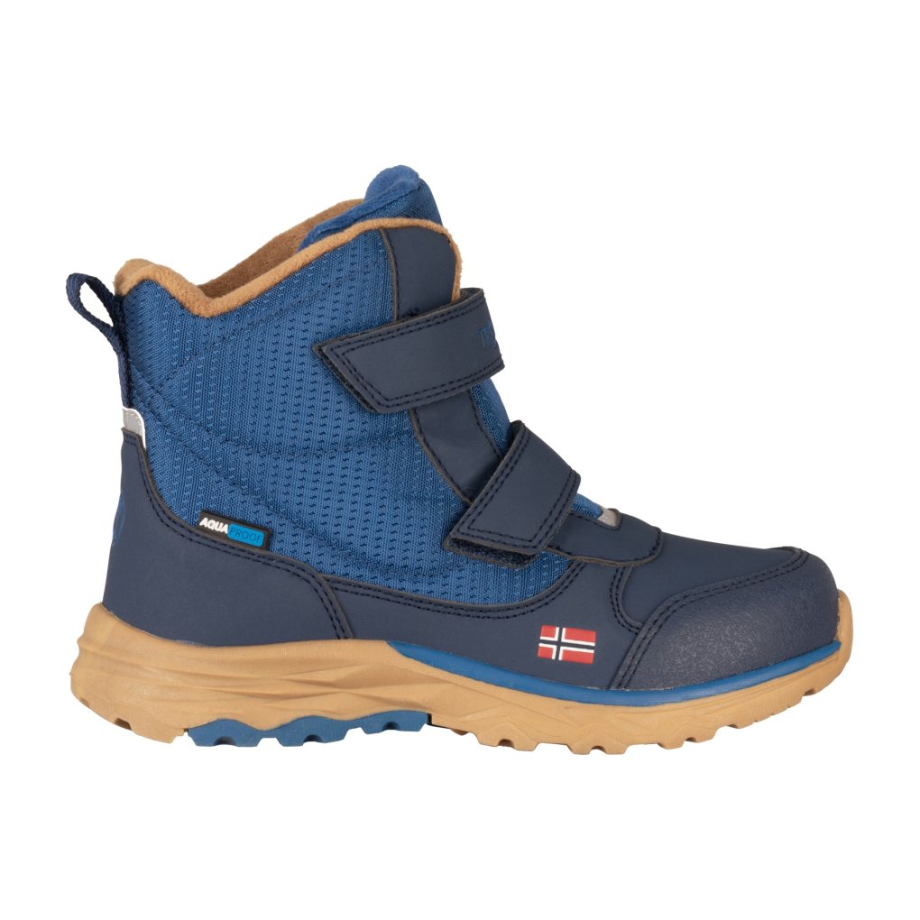 Trollkids Hafjell Winter Boots Kids - Nordic Blue/Bronze/Mystic Blue