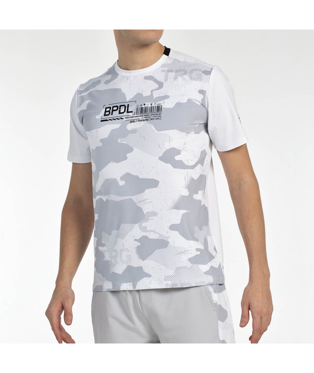 T-SHIRT BULLPADEL ESGOS WHITE