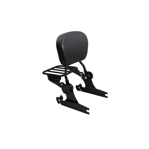 CustomAcces LUXUS SOFTAIL sissy bar - BlackRef: RSD001