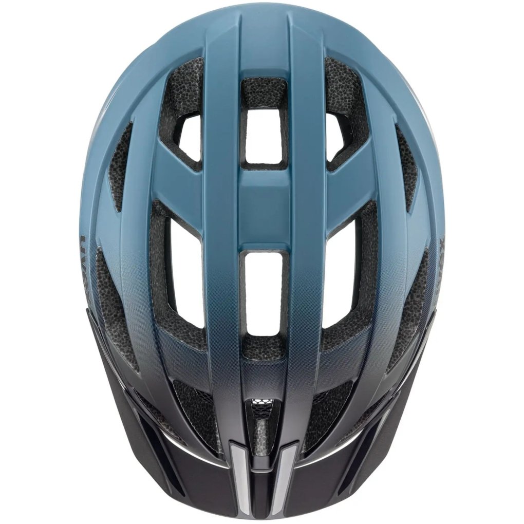 Uvex i-vo 2 MIPS Bike Helmet - stone blue-black matt