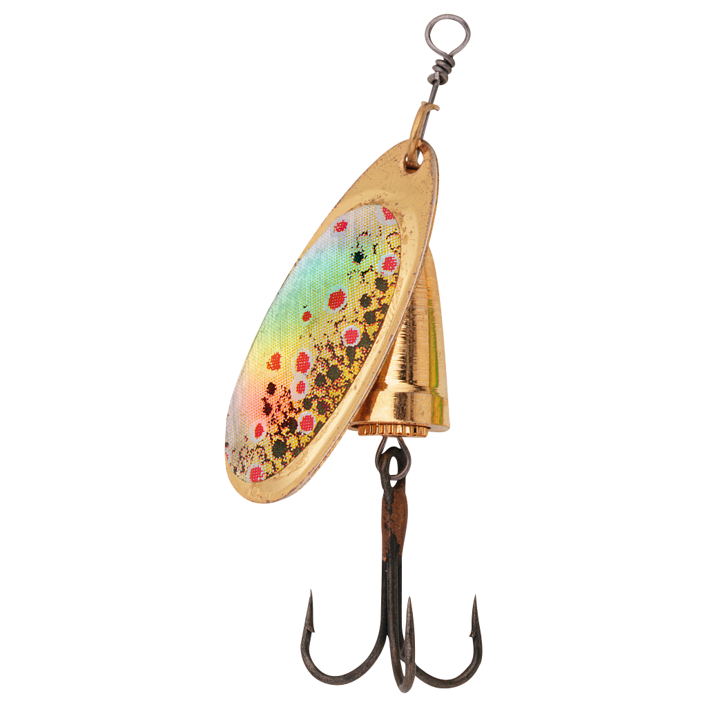 Perca Original Spinner Set Natural Bell Trout