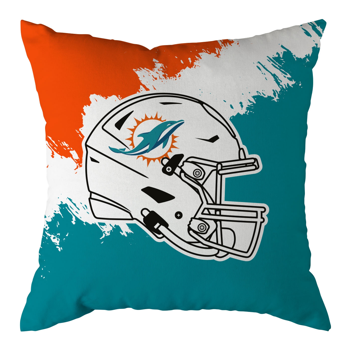 Miami Dolphins Brush NFL Cushion