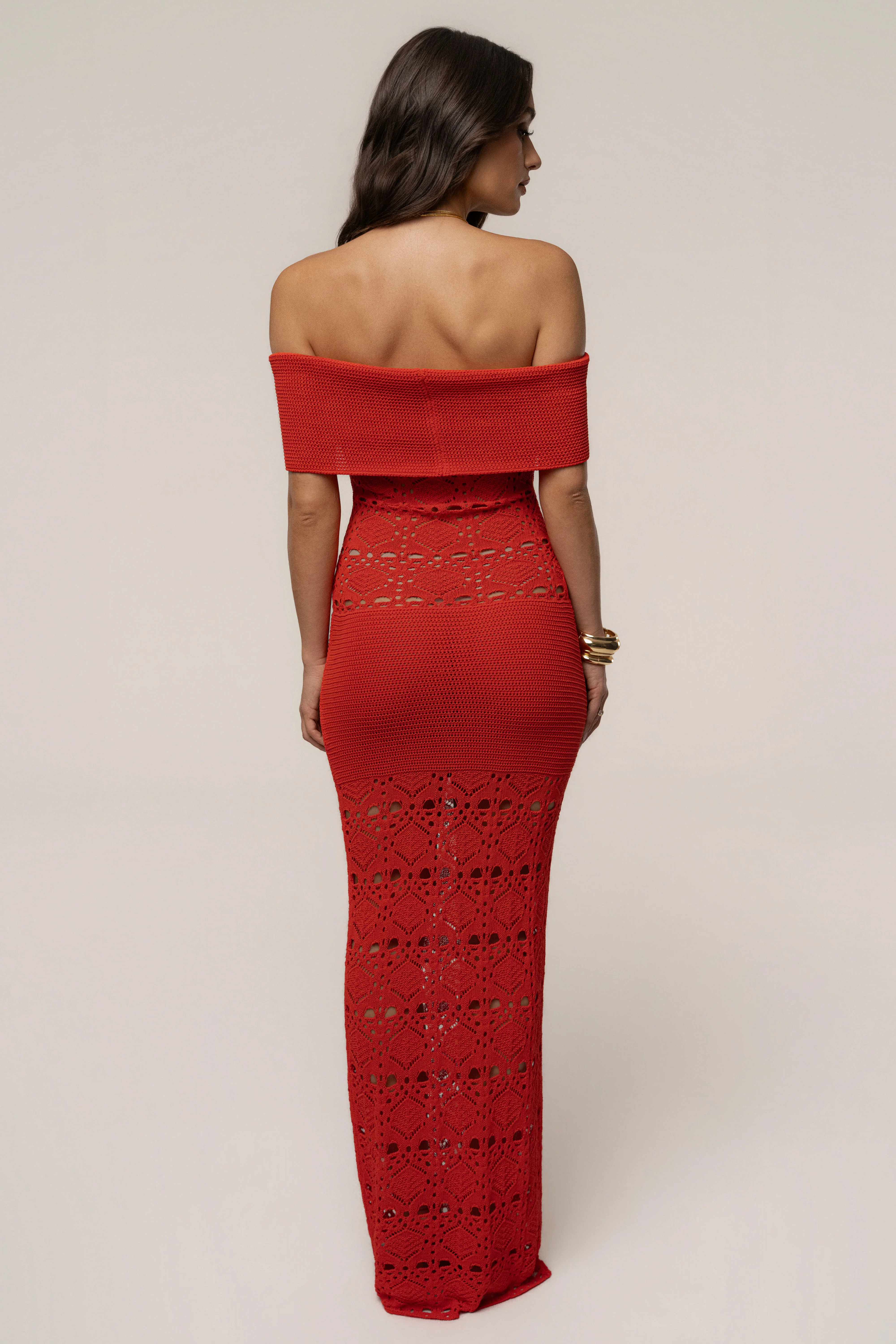 Red Resort Nights Maxi Dress