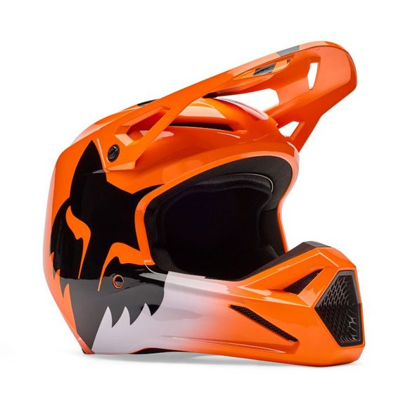 Cross Fox V1 Shield 2025 - Orange helmetRef: FX6250