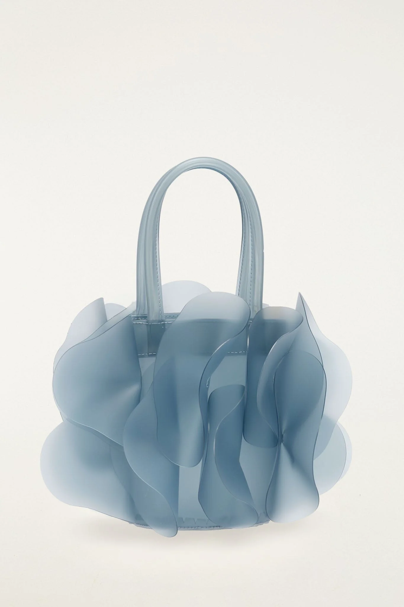 Blue Jelly Flower Bag