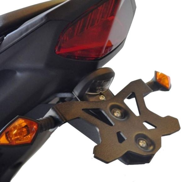 Top Block license plate holder HONDA CBR F/HORNET 600 2011/2012 - BlackRef: tb0231 / speh26
