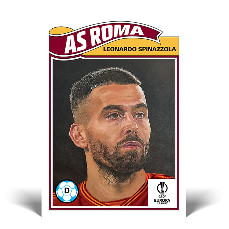 Topps UK - UCC Living Set Card #614 - Leonardo Spinazzola