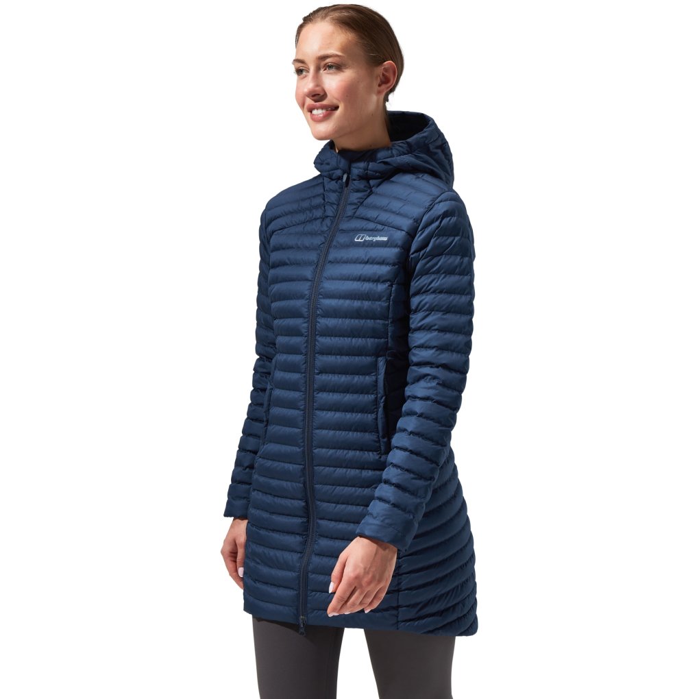 Berghaus Nula Micro Synthetic Insulated Long Jacket Women - Dusk