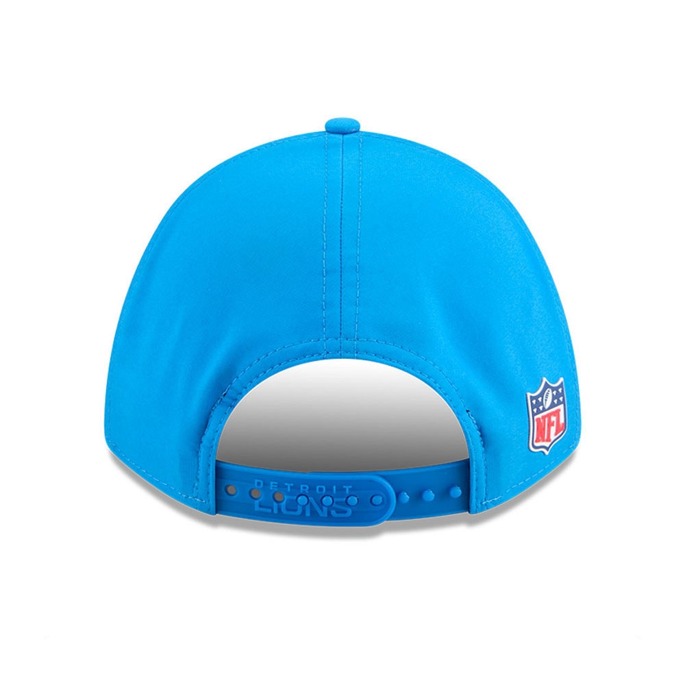 Detroit Lions 2025 NFL On-Field Sideline 9FORTY M-Crown Cap Blue