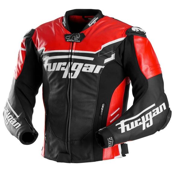 Furygan SIRIUS Motorcycle Jacket - Black / RedRef: Fu1423-C199