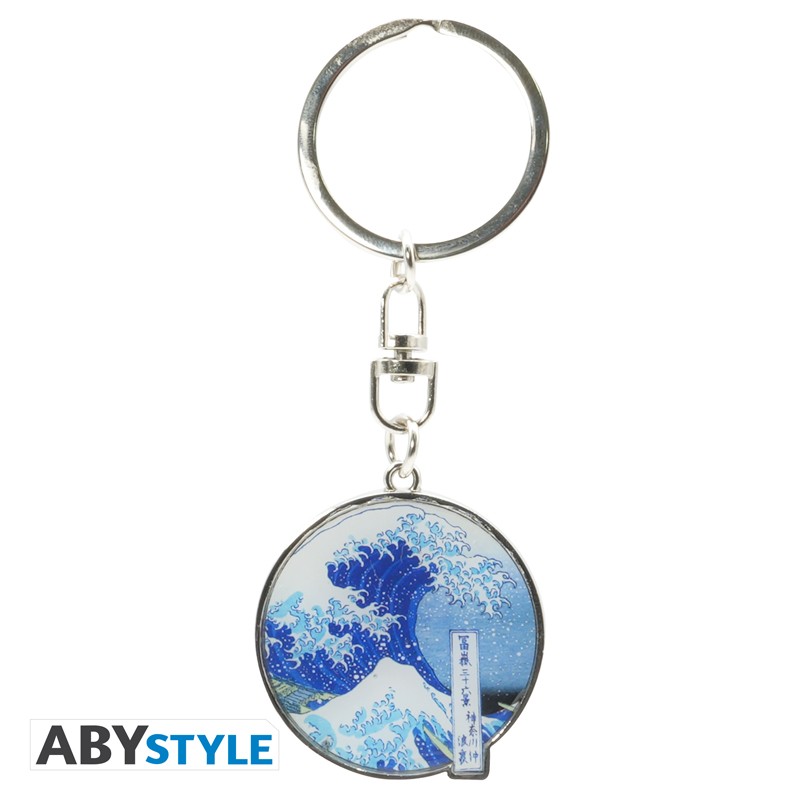 HOKUSAI Keychain Great Wave