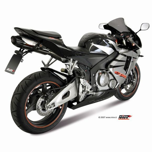 Mivv suono steel silencer (carbon tip)HONDA 600 CBR 600 RR (PC37) - 2005 - 2006Ref: Mvuh027L7 / 1089451001