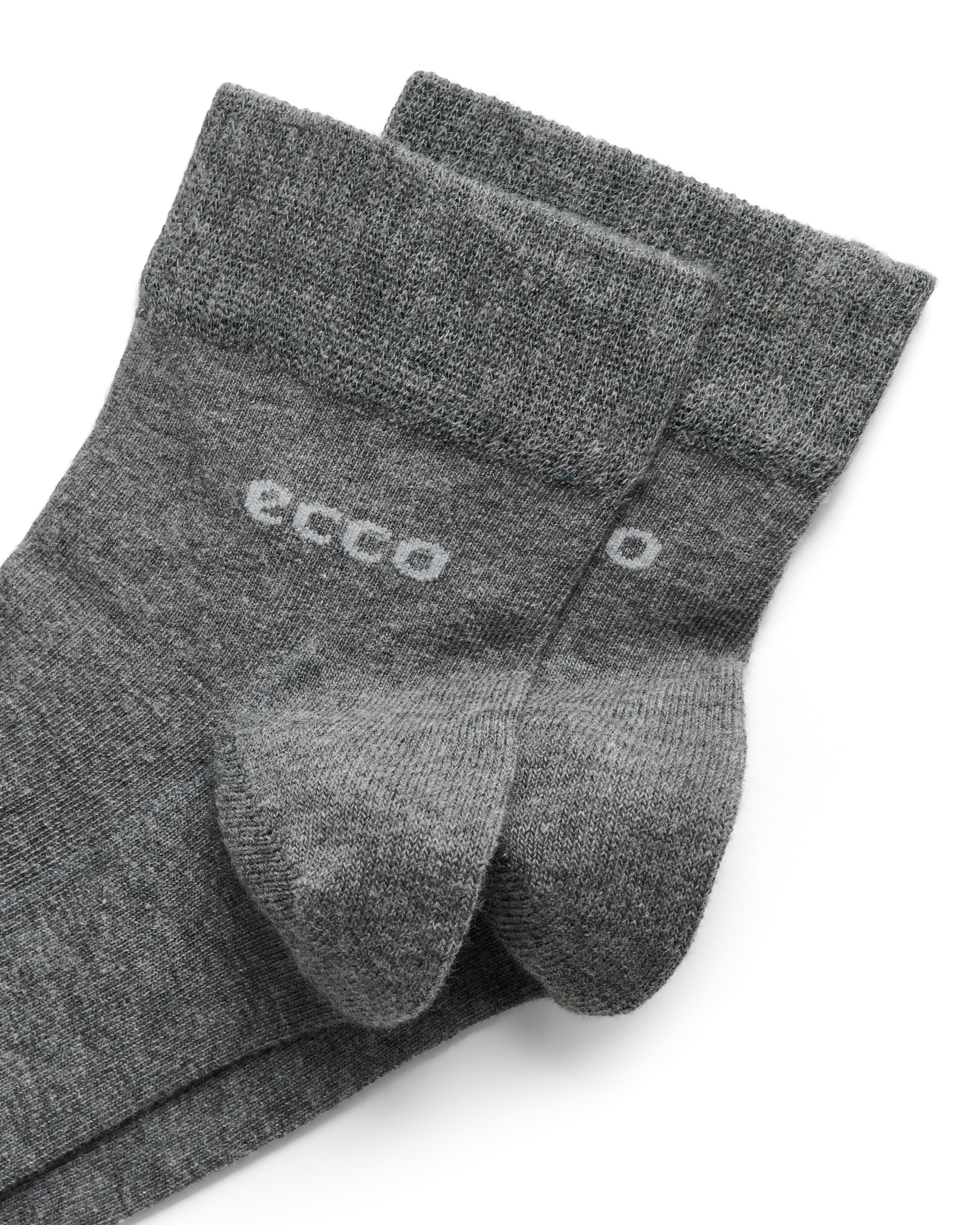 ECCO Longlife Ankle Cut Unisex Knöchelsocken Grau