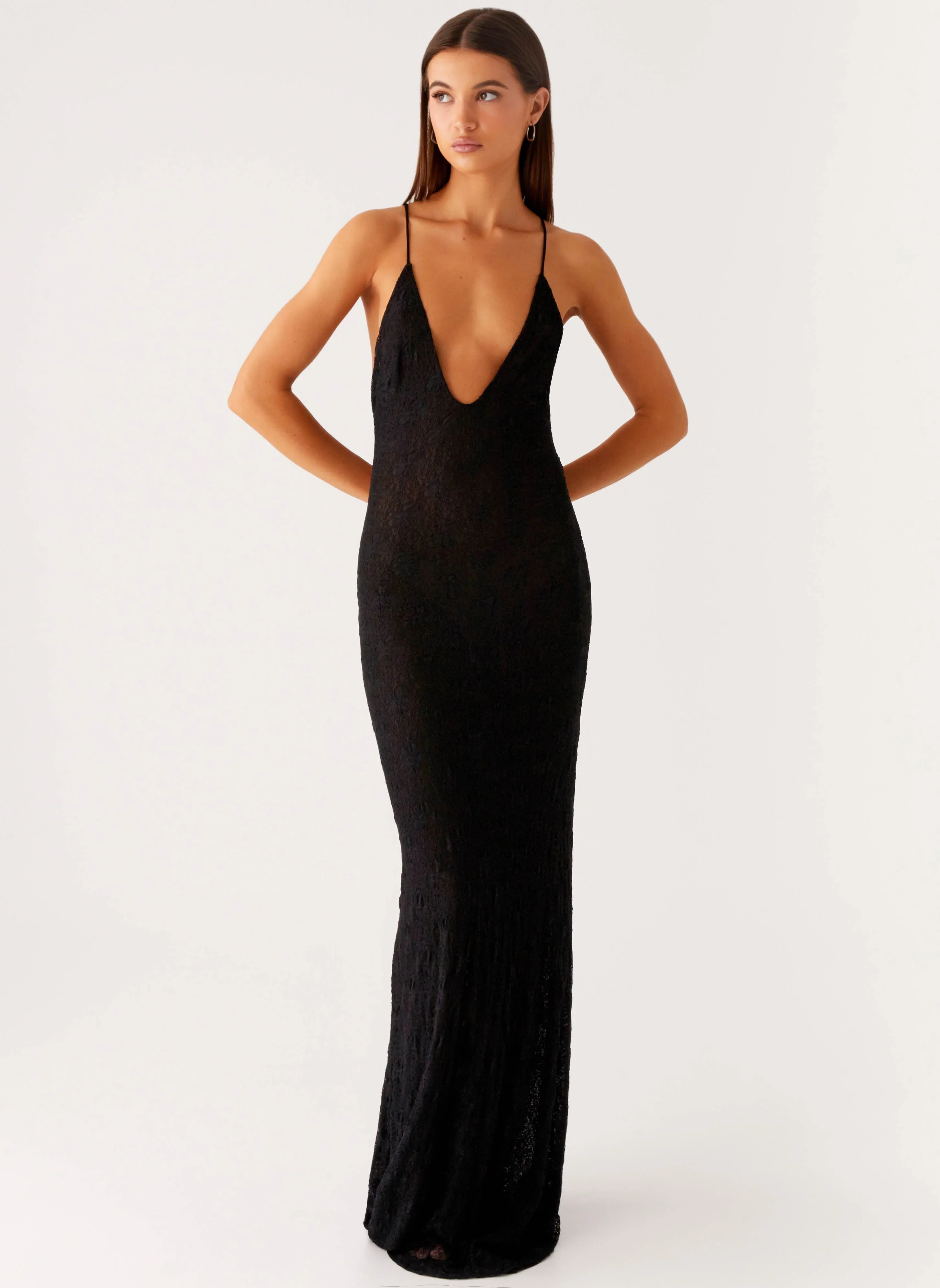 Kylia Maxi Dress - Black