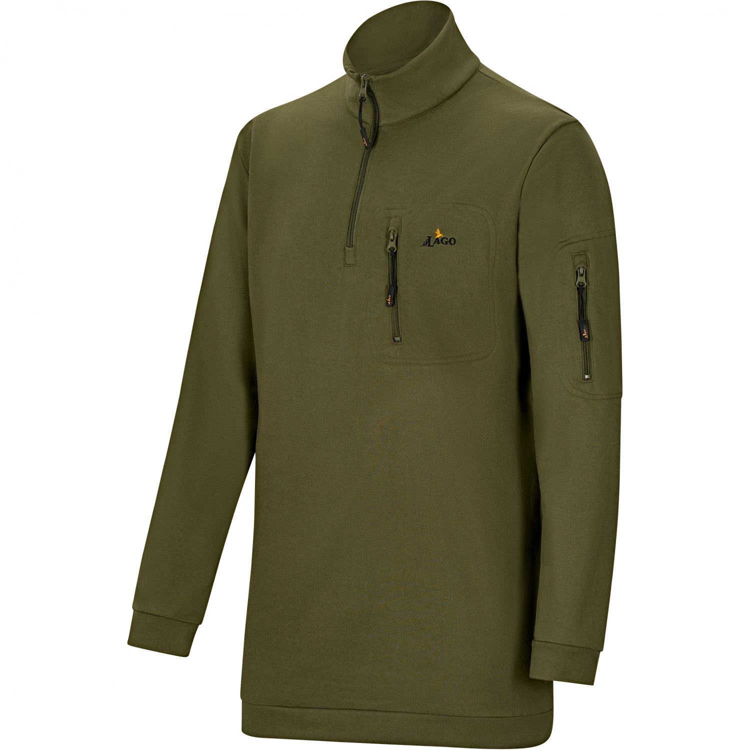 Halfzip Sweatshirt Eivinn Men (Olive)