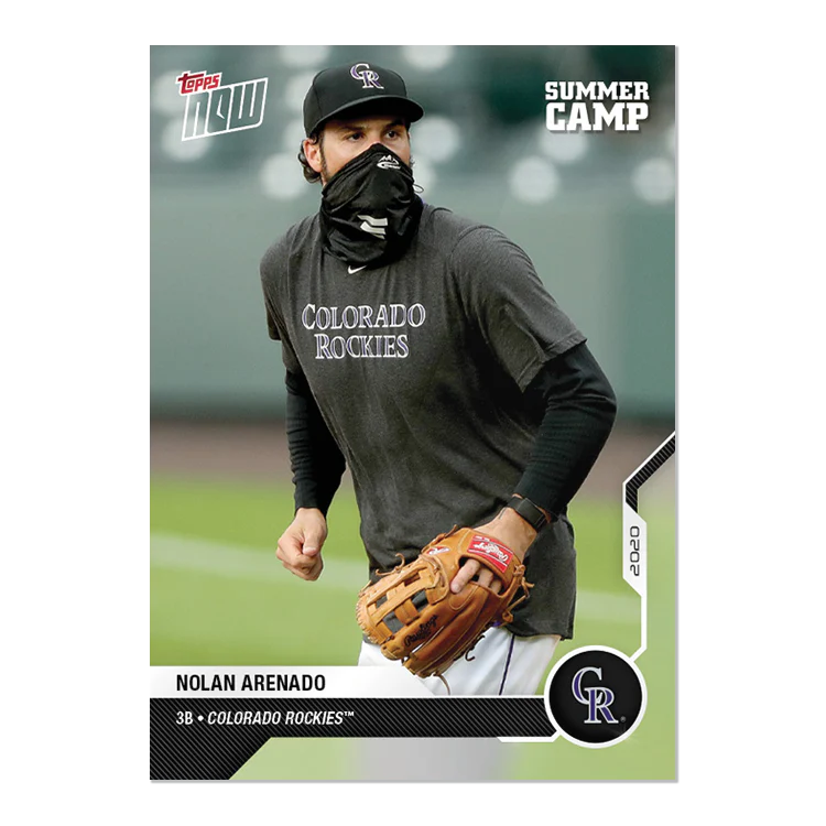2020 MLB Topps NOW – Road to Opening Day – Summer Camp Edition: Wave 2 - Print Run: 1363