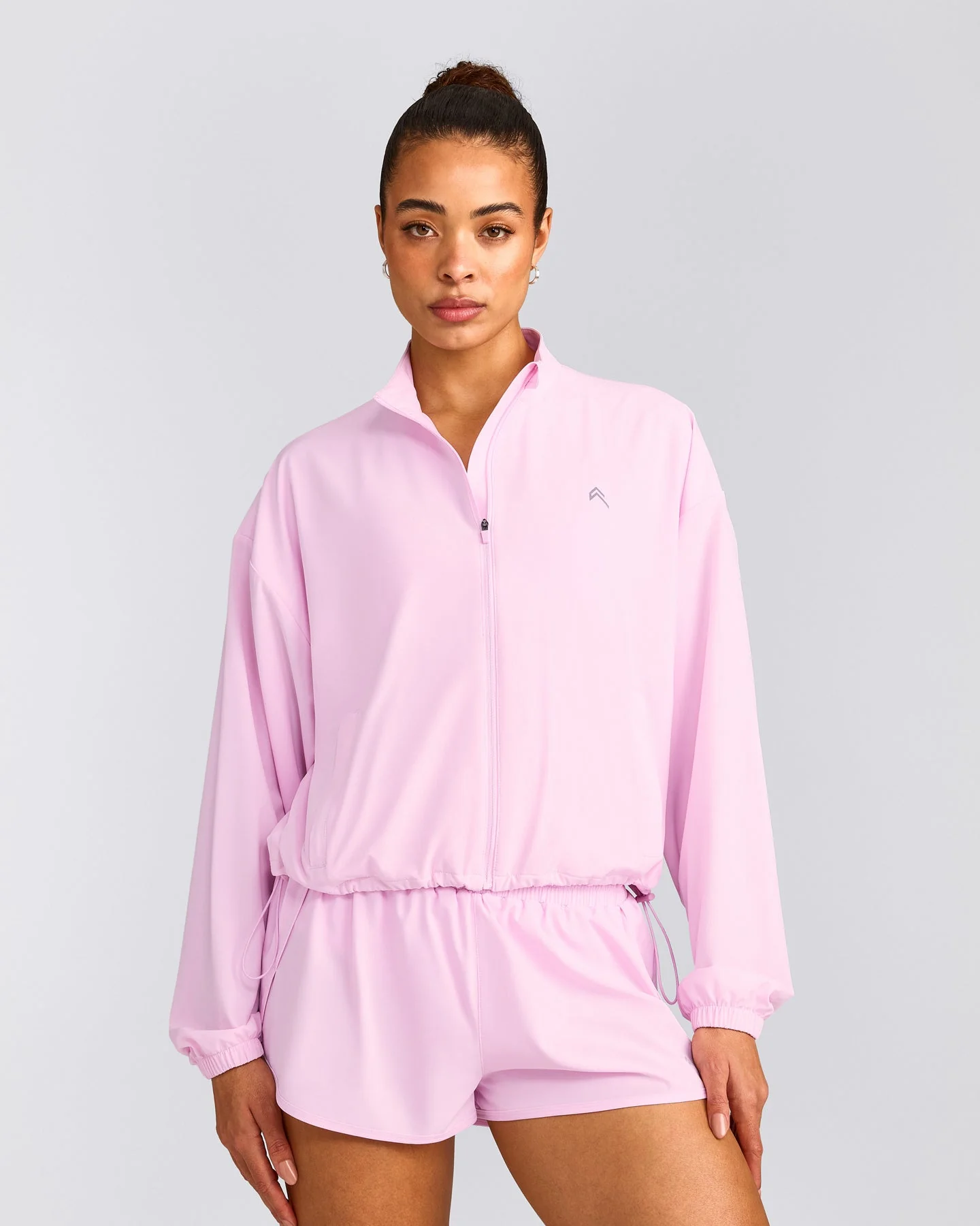 AirMove™ Jacket with Reflective Logo | Chalk Pink