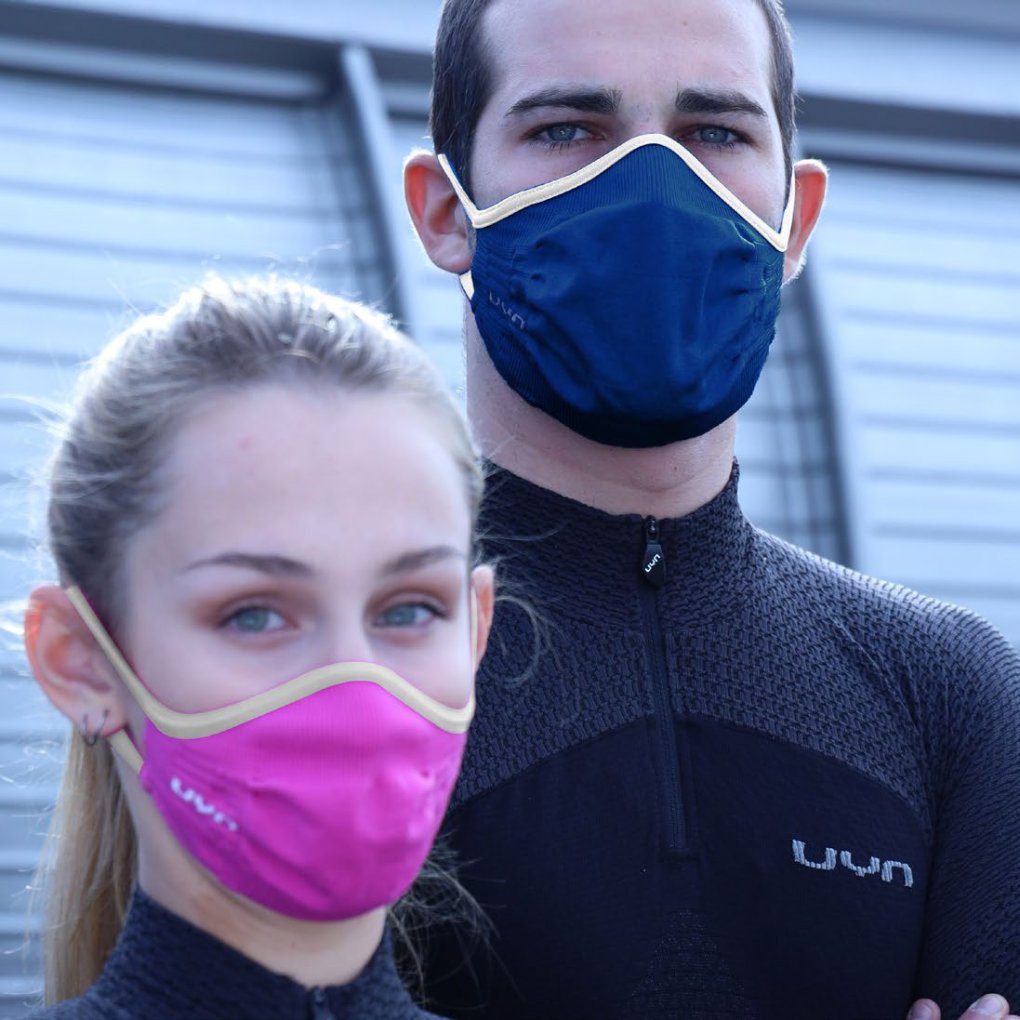 UYN Community Mask Plus - Pink/Pearl Grey
