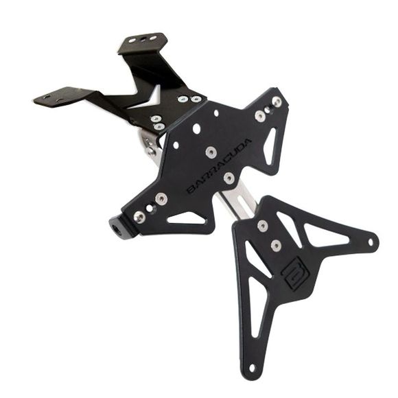 Barracuda Black License Plate Holder - BlackRef: bar0270 / mb6104-13
