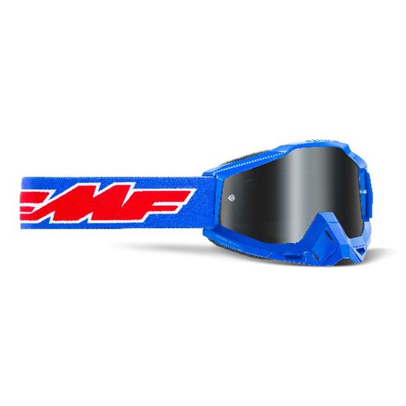FMF VISION POWERBOMB SAND Rocket cross mask - Smoked Lens 2023 - BlueRef: FMF v0019