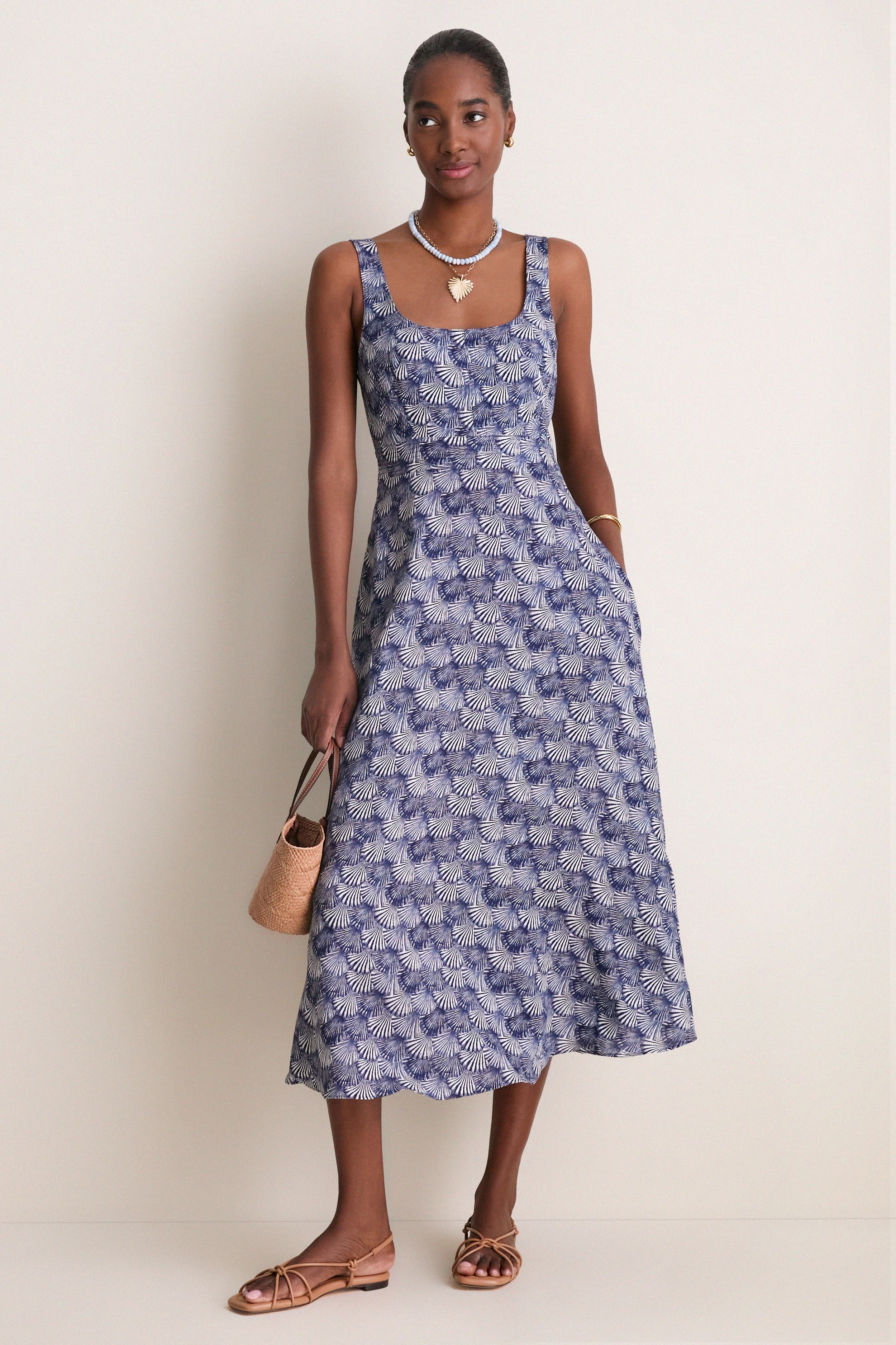 Midnight Sleeveless Maxi Dress
