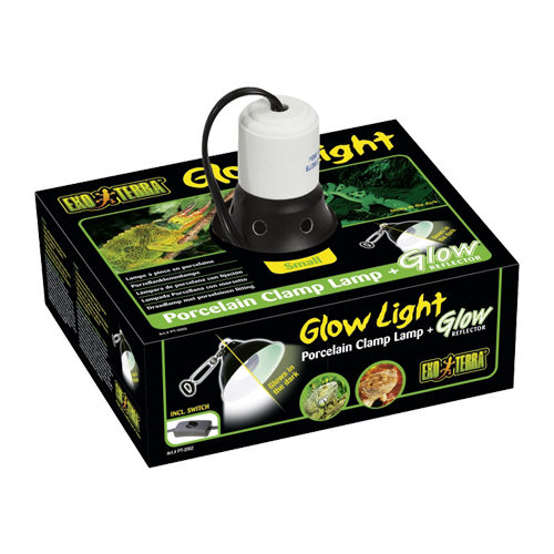 Exo Terra Clamp Lamp with Glow Reflector  - S (14 cm)
