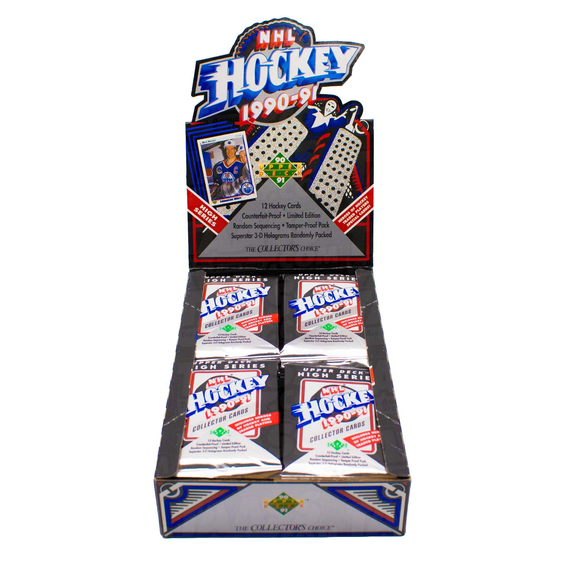 1990/91 Upper Deck Hockey Vintage NHL Pack