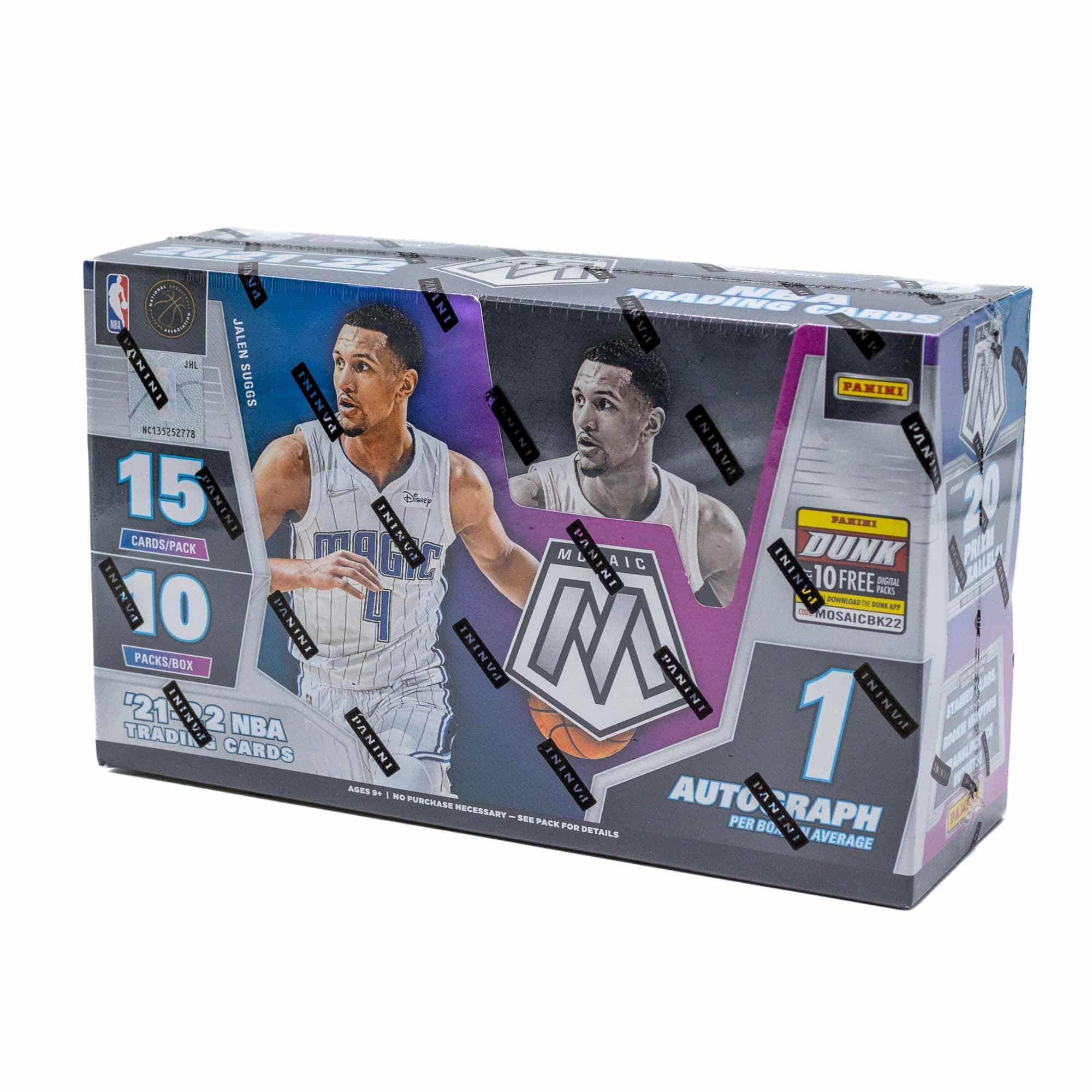 2021/22 Panini Mosaic Basketball NBA Hobby Box