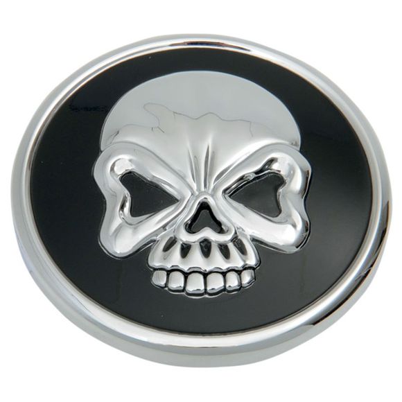 Drag specialties skull vented gas cap - greyRef: DRG0216 / 07030523