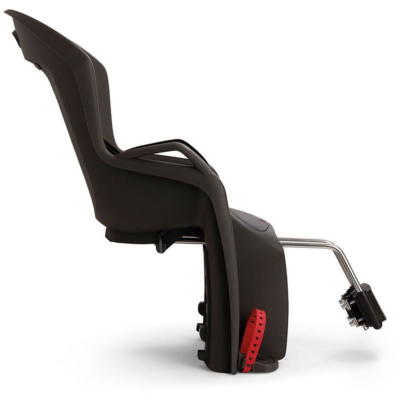 Hamax Amiga Bike Child Seat + Frame Bracket - grey/red