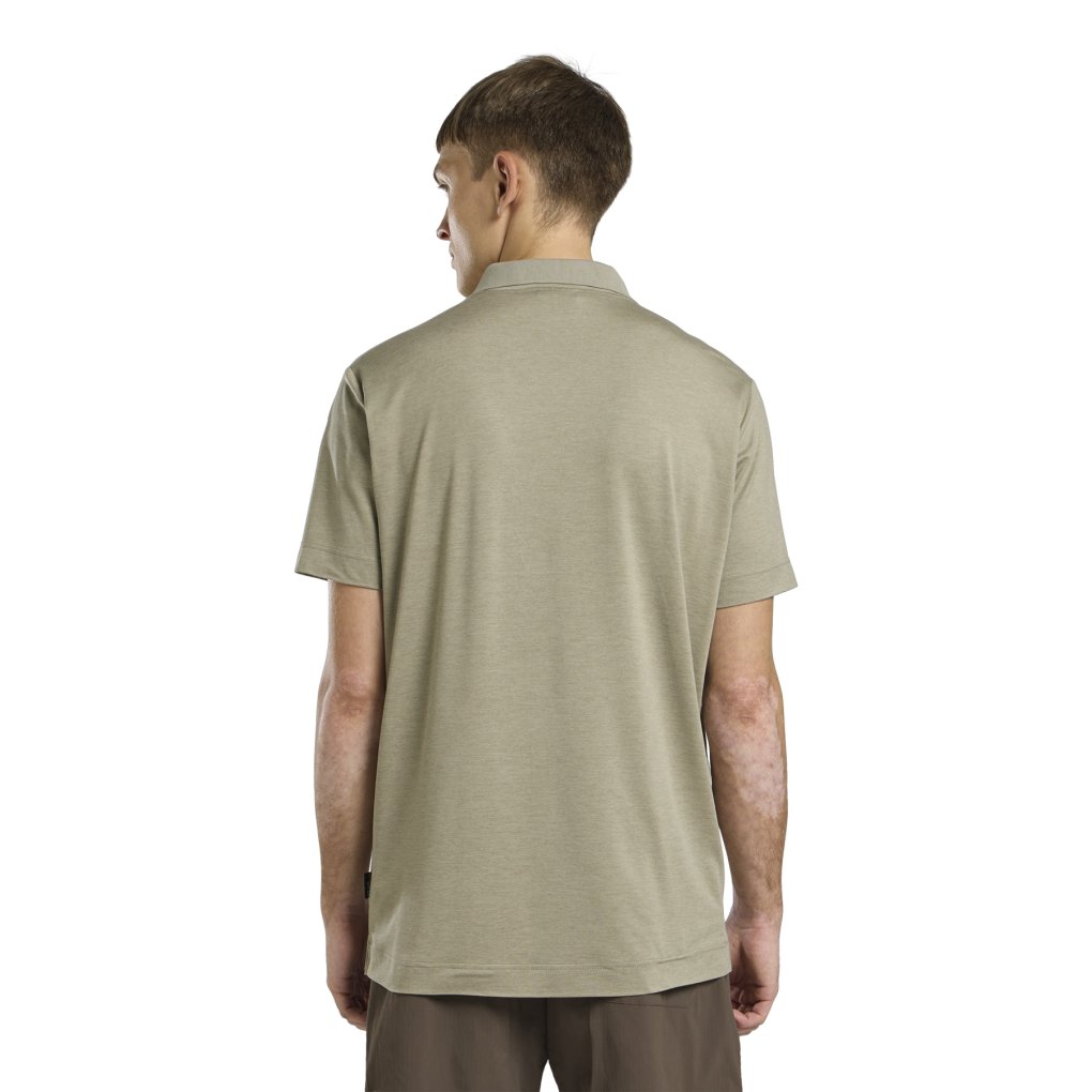 Jack Wolfskin Travel Polo Men - stone heather
