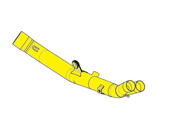 Akrapovic connection tube connectionRef : SA00909A / 18120593