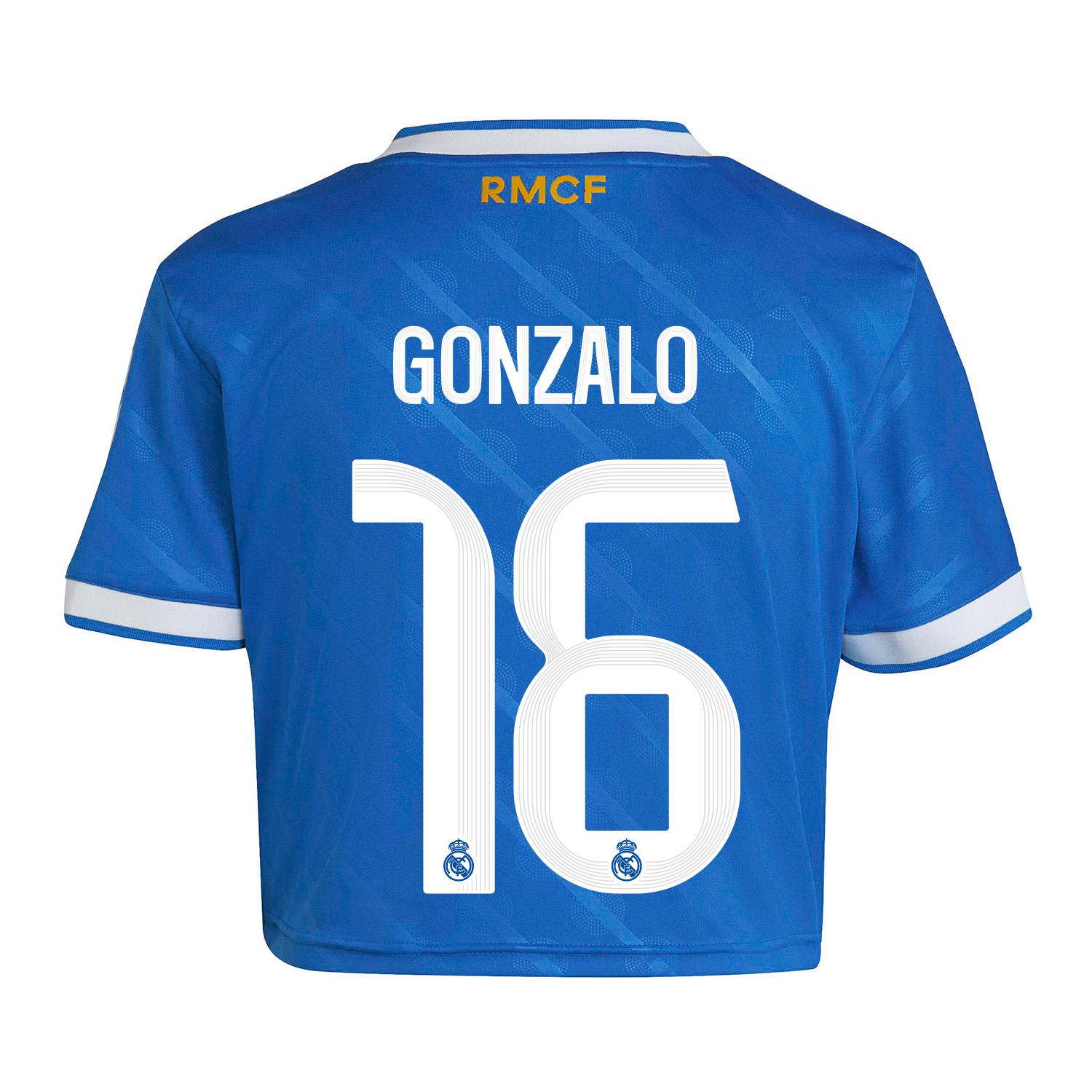 Womens Third Crop Shirt 25/26 Blue