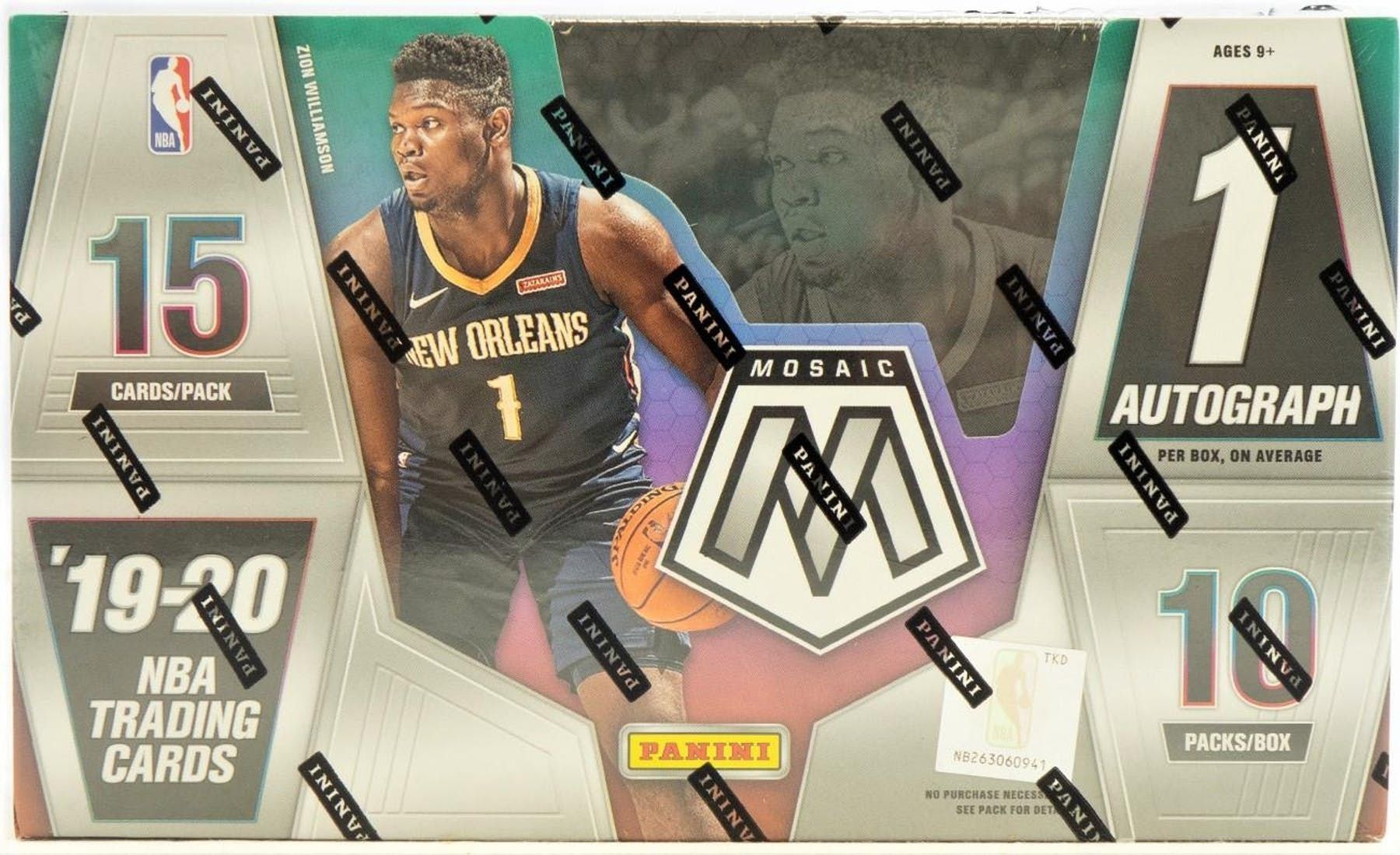2019/20 Panini Mosaic Basketball Hobby Box NBA