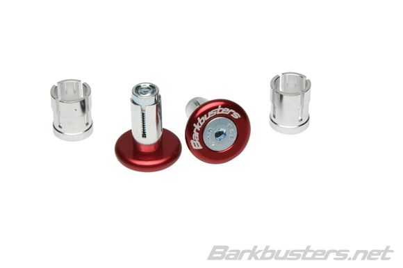 Barkbusters handlebar ends red anodized UniversalRef: Brk00073A / 1085971005
