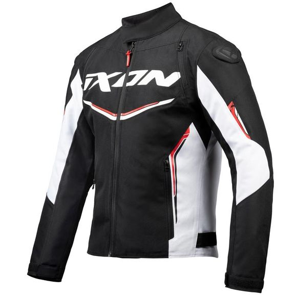 Ixon CORDOLO Motorcycle Jacket - Black / WhiteRef: Ix1750-C149