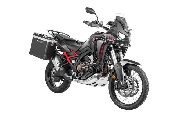 Touratech ZEGA Pro 31/38 suitcase - Black support included - Black anodizedRef: Trt01778A / 01-403-5782-0