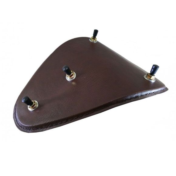 Brazoline BOBBER SOLO BROWN Universal comfort saddle - BrownRef: 30006