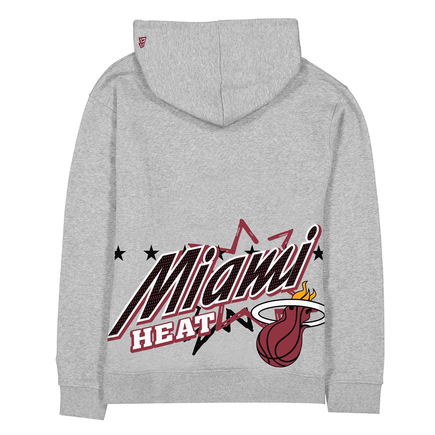 Miami Heat Sport Classics Oversized NBA Hoodie Gray