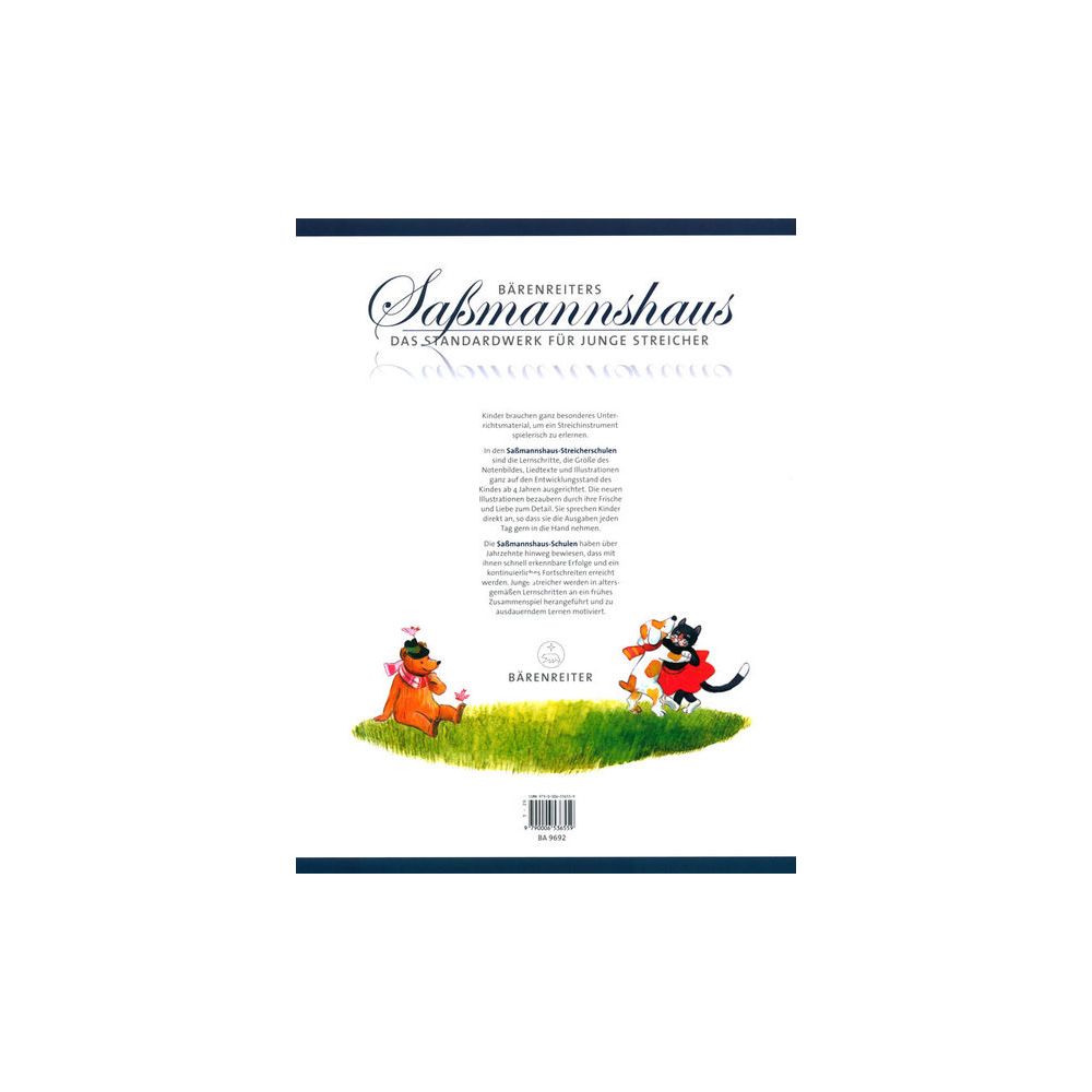 Bärenreiter Saßmannshaus Anfang Cello 2 – Thomann Ireland