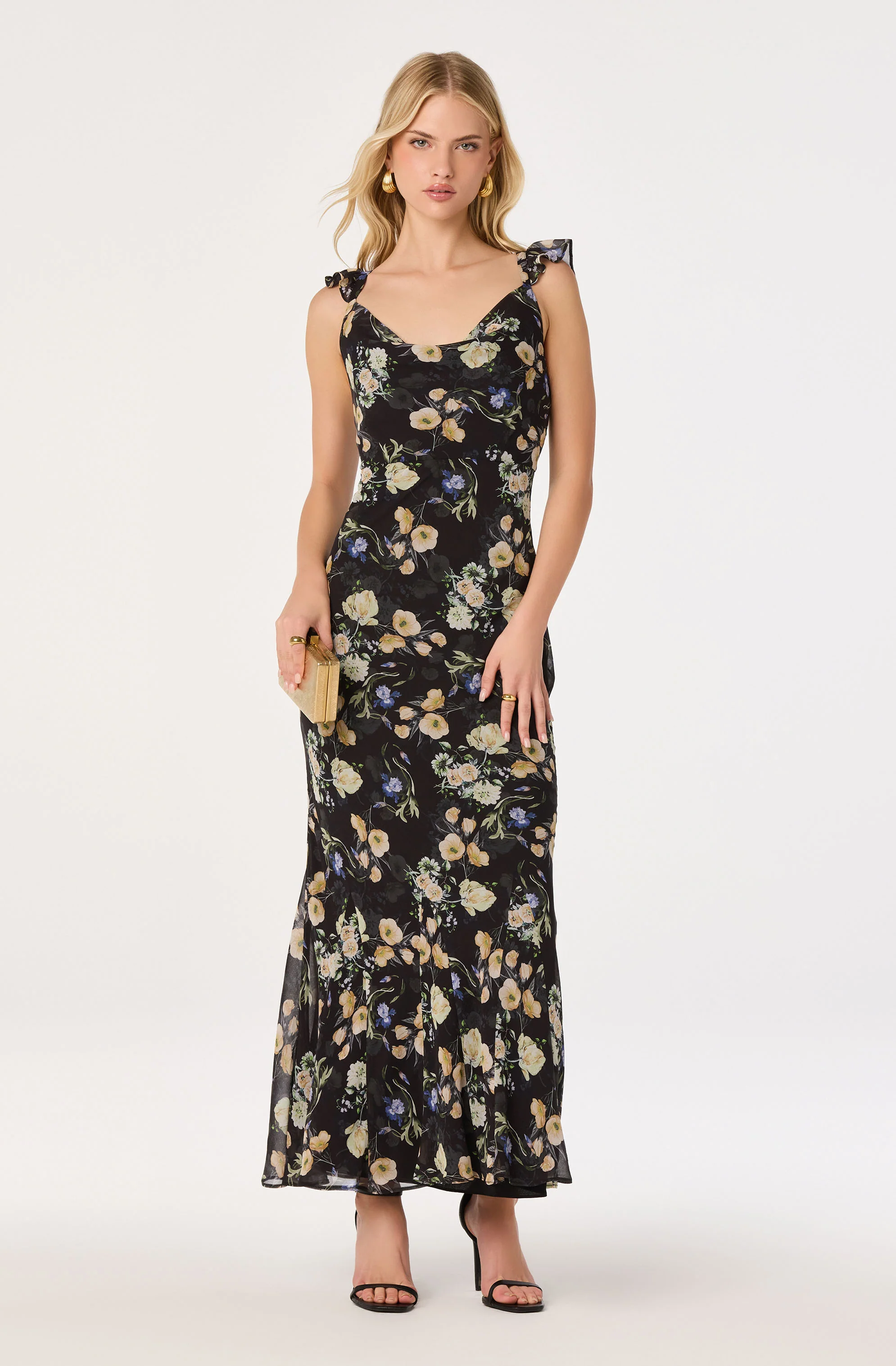 Denisse Floral Maxi Dress