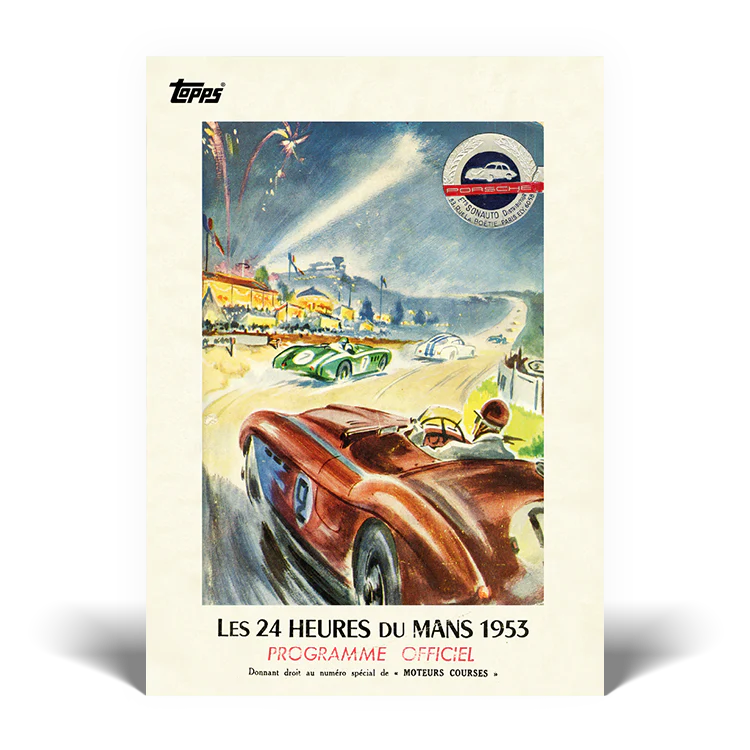 2023 Topps 24H of Le Mans Poster Art #8 - Topps UK